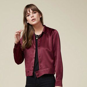 Reformation Silk Jacket